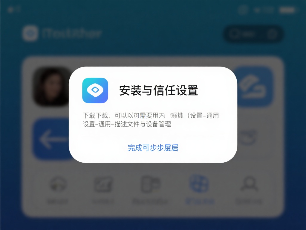 安装与信任设置：下载完成后，可能需要您在“设置-通